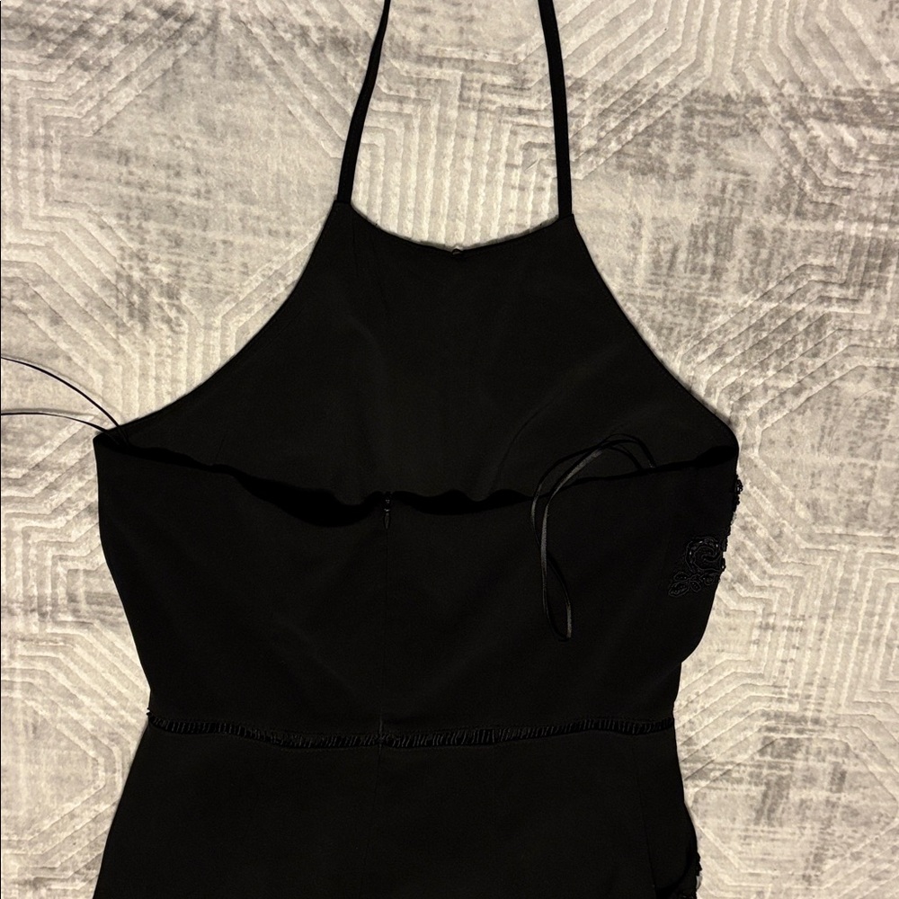 Gianni Bini Black Halter Jumpsuit - Picture 5 of 9